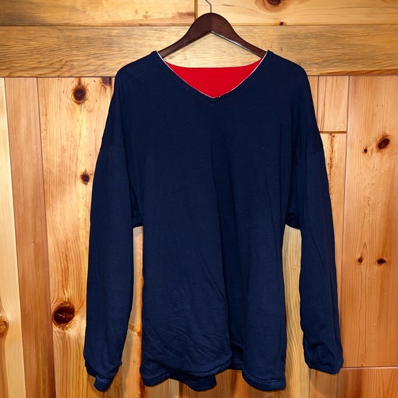 VTG America USA Hockey Stitched Steve & Barry’s Reversible Jersey Sweatshirt XXL - Picture 9 of 11